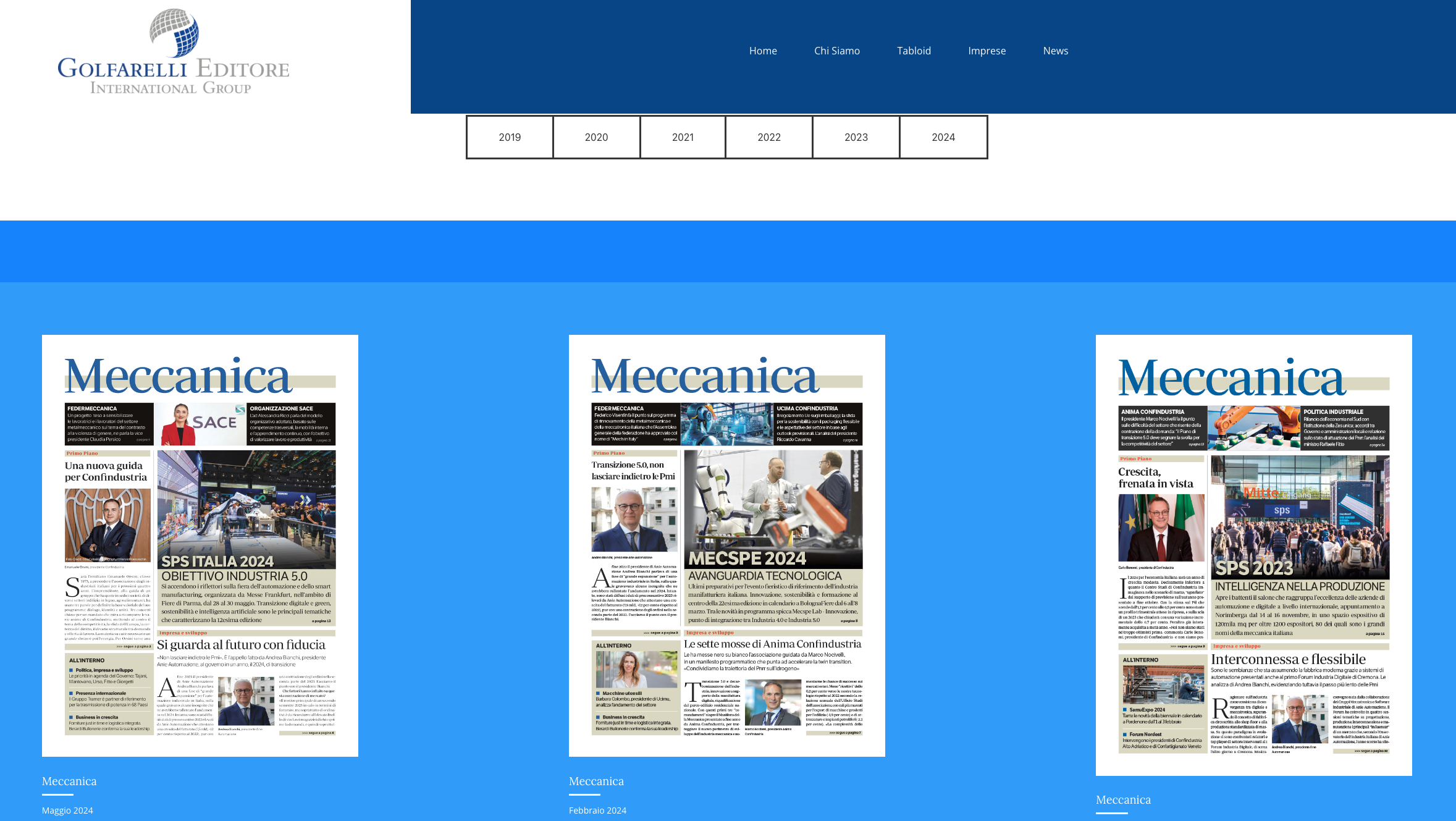 Scopri di più sull'articolo Inserto Meccanica di Golfarelli Editore